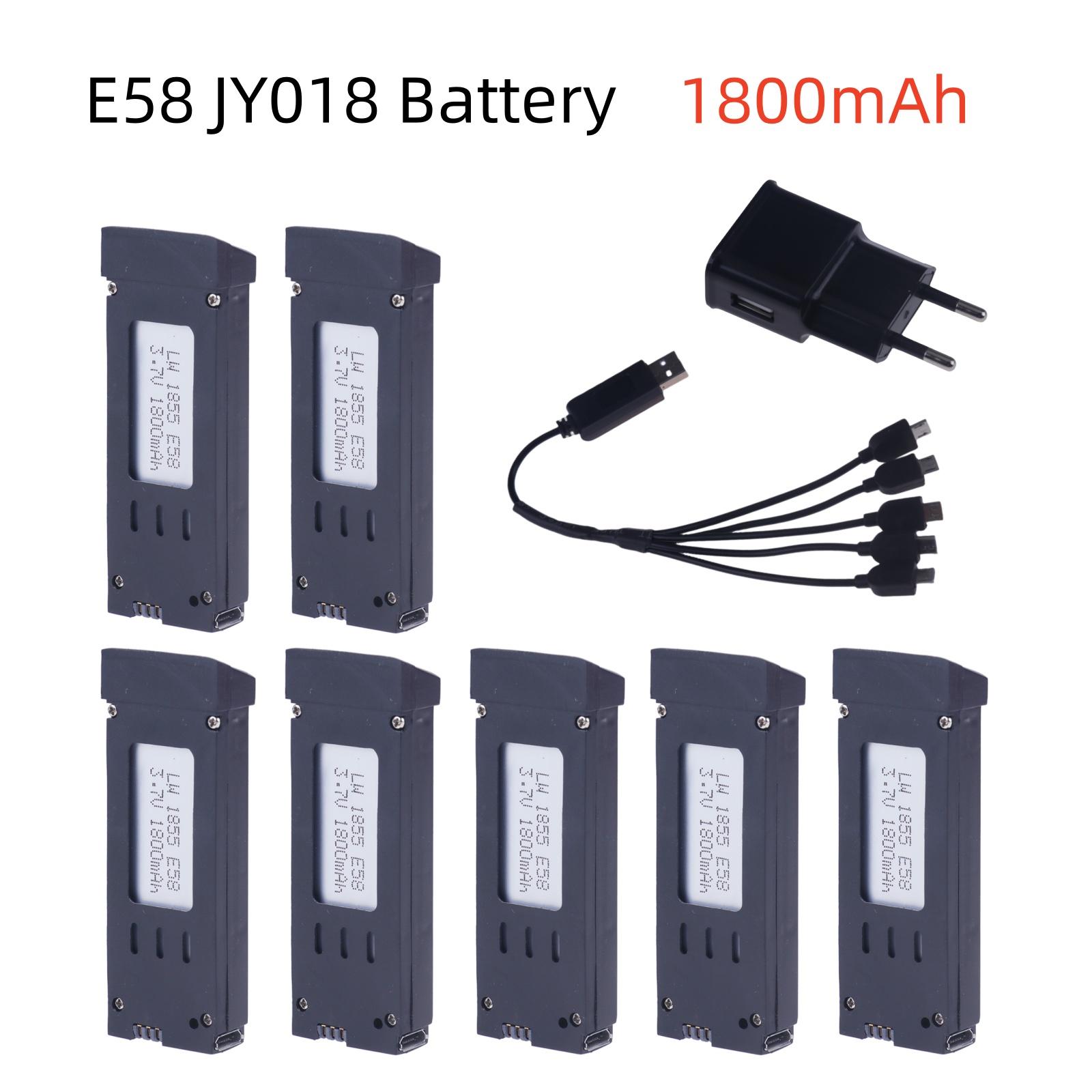 Eachine Drone E58 - 3.7v 1800mah rc drone bateria de