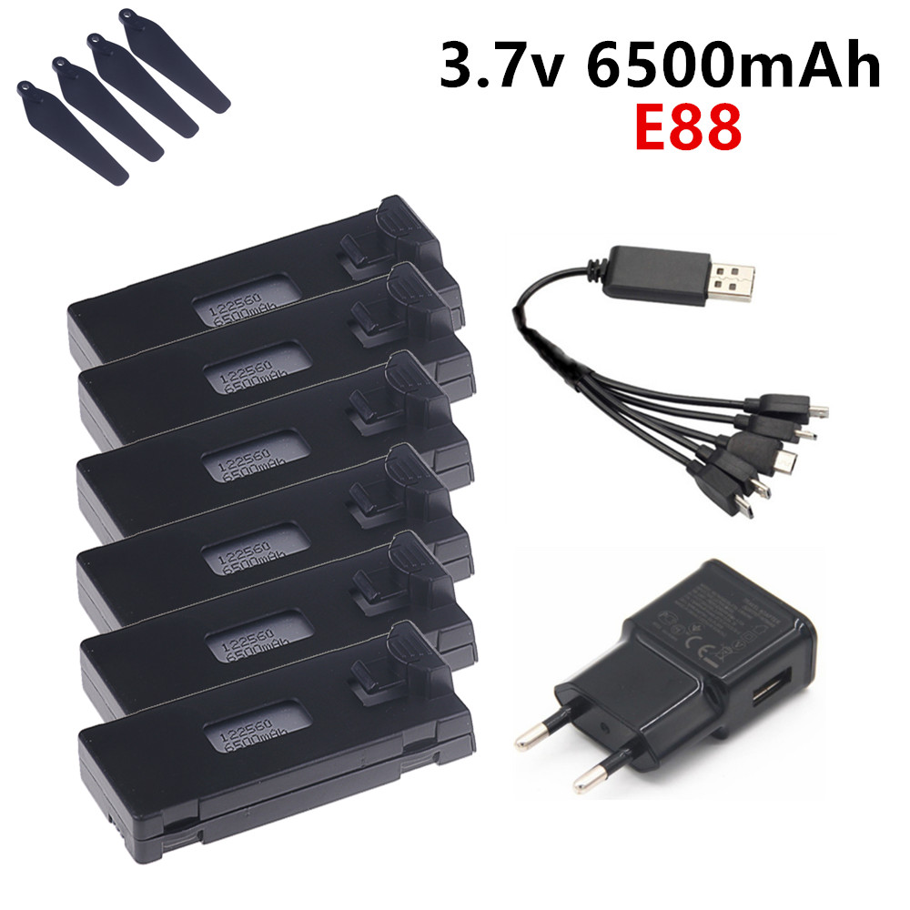Eachine Drone E58 - Bateria lipo 3.7v 6500mah para e88