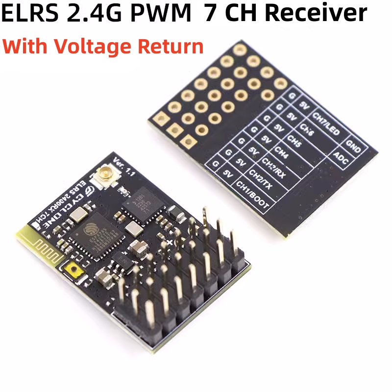Drone Gimbal Controller - Antena de tubo ELRS cobre para