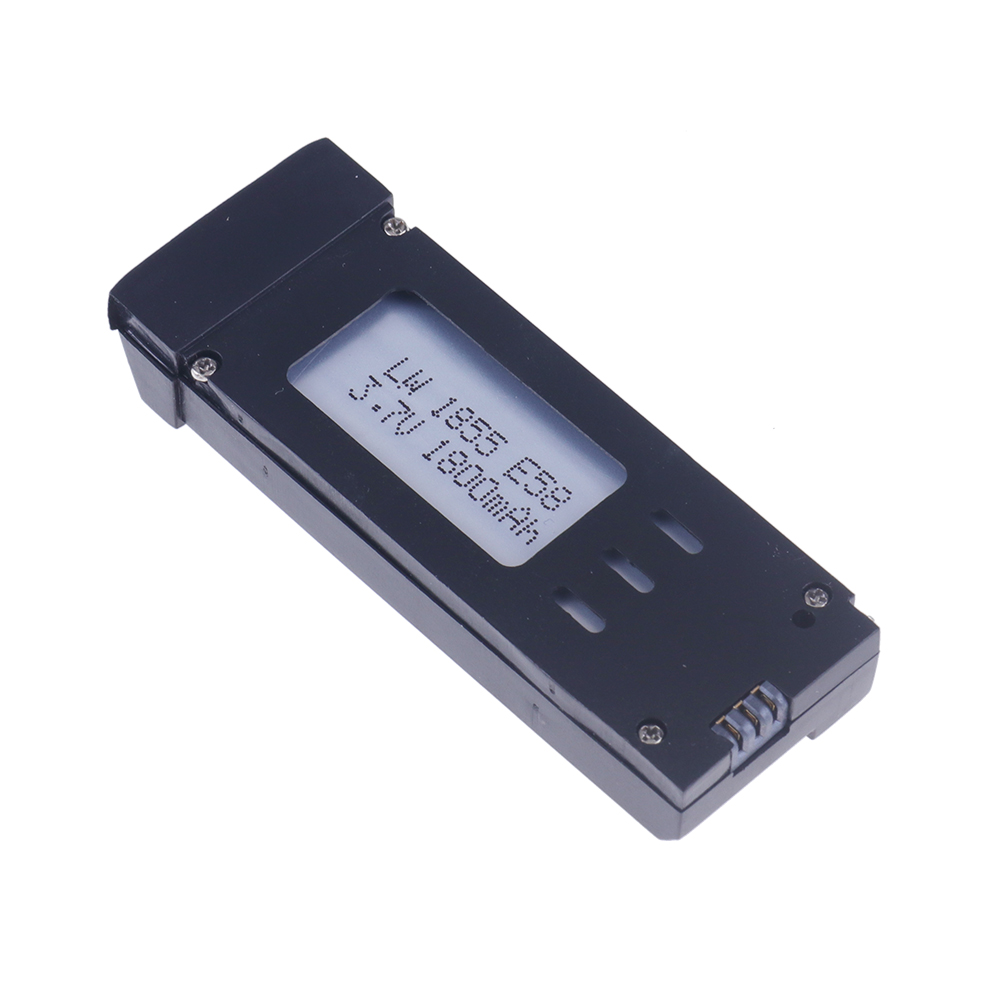 3.7v 1800mah rc drone bateria  - Eachine Drone E58 avaliação e preço