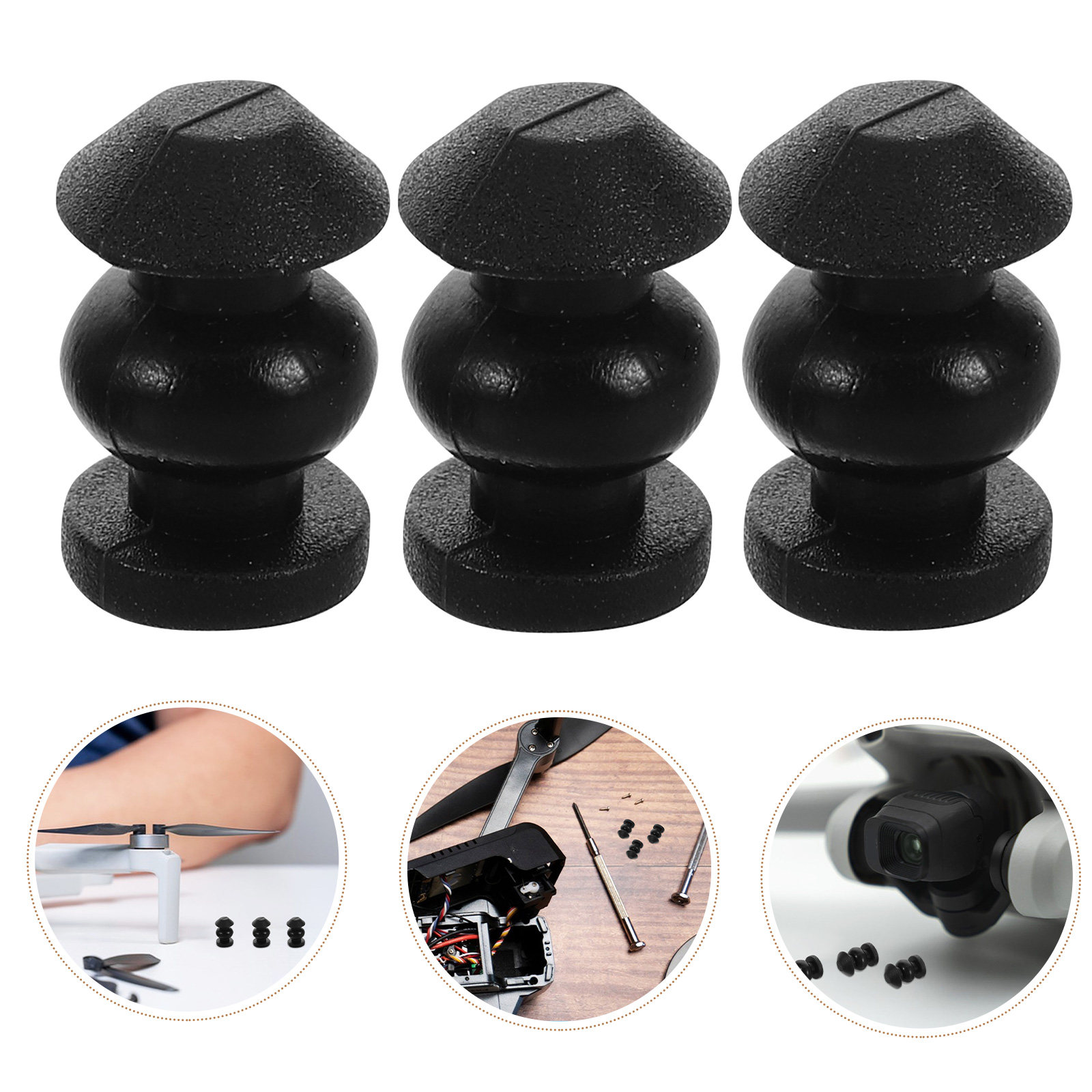 10 Peças de Bolas de Silicone  - Drone Gimbal Dampener avaliação e preço